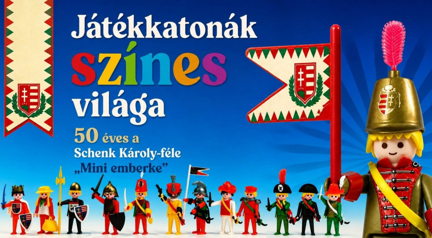 Játékkatonák színes világa